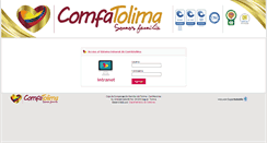 Desktop Screenshot of intranet.comfatolima.com.co
